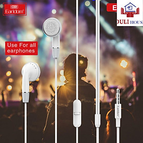 Tai Nghe Chống Ồn Kiểu Dáng Nhét Tai in ear Nghe Nhạc Cực Hay Âm Thanh Siêu Ấm Cho Điện Thoại Máy Tính Laptop Jack Cắm 3.5mm - Hàng chính hãng