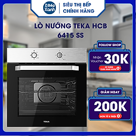 Mua LÒ NƯỚNG TEKA HCB 6415 SS - Hàng Chính Hãng