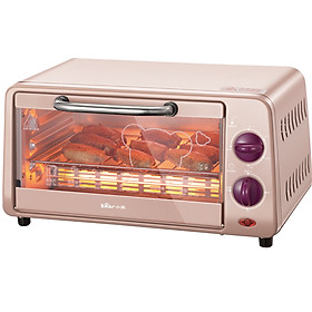 Bear electric oven 10L DKX-A09A1 exquisite and compact free temperature control upper and lower tubes are heated at the same time
