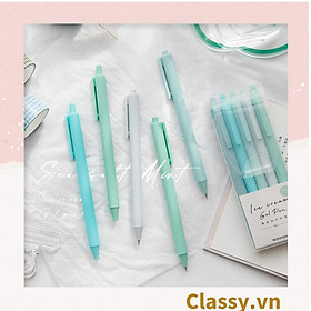 Bút gel Classy màu trơn 0.5mm, tone pastel nổi bật, thích hợp cho sinh viên/nhân viên văn phòng PK1143