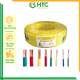 Dây điện mềm bọc nhựa PVC, 4 lõi VCmt 4x0,75, 4 x 1,0 - CADIVI (cuộn 100m, màu ngẫu nhiên- khách cần màu Inb shop)