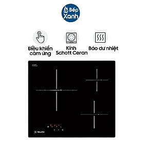 Mua Bếp điện 3 vùng nấu Malloca MR 593 - Nhập khẩu Tây Ban Nha - Hàng Chính Hãng