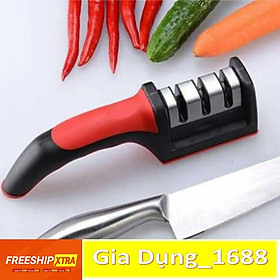 Mua Mài daoCAM KẾT CHUẨNDụng cụ mài dao kéo 3 cấp độ cầm tay nhanh bén siêu tiện lợi