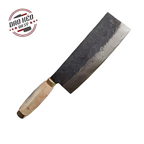 Mua Dao Thái Thịt Nhíp Xe  Thái Phở  Dao Đa Sỹ Rèn Từ Thép Nhíp Xe Siêu Bền  Cán Gỗ Chắc Chắn - D16