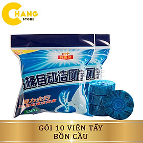 Mua Gói 10 Viên Tẩy Bồn Cầu Siêu Sạch Diệt Khuẩn