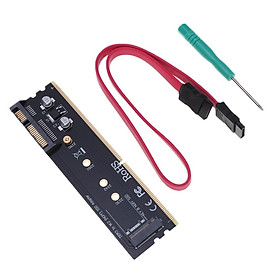 Computer Expansion Card Adapter DDR3 Interface SSD SATA to M.2 NGFF