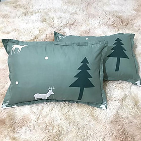 Mua Combo 2 Vỏ Gối Nằm Cotton Poly Kích Thước 45 x 65 cm (Giao Ngẫu Nhiên)