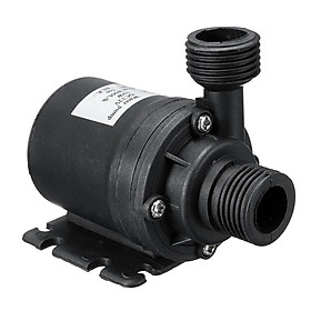 Quiet Mini Submersible Water Pump DC12V Brushless Motor 800L/H Lift 5M