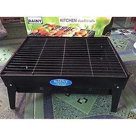 Mua Bếp Nướng Than Hoa  Than Củi Vuông - Rainy Cao Cấp - Hàng Chính Hãng
