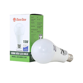 Bóng đèn LED BULB tròn 15W Rạng Đông(LED A80N1/15W.H)