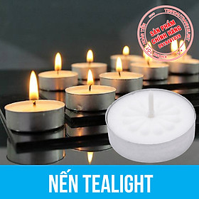 Mua Viên Nến Tealight Cháy Đủ 4 Tiếng - Không Mùi  Không Khói - Dùng Để Xông Tinh Dầu  Trang Trí  Tổ Chức Sự Kiện  Hâm Nóng Thức Ăn