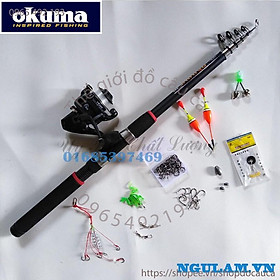 Bộ cần câu 2m7 tặng kèm sét phụ kiện đi câu