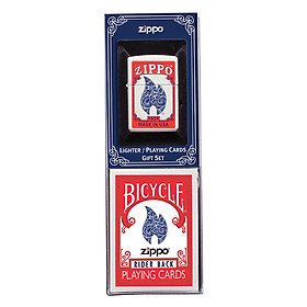 Bật Lửa Zippo 24880 - Bật Lửa Zippo Lighter & Playing Cards Gift Set