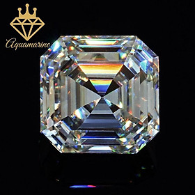 Hình ảnh Kim cương nhân tạo Moissanite Asscher