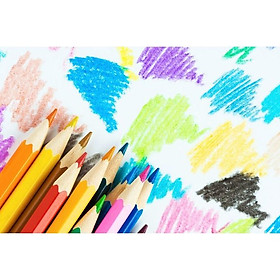 Hộp 36 bút chì màu cao cấp cho bé tập tô tập vẽ. HỘP 36 CHIẾC BÚT CHÌ MÀU PENSING