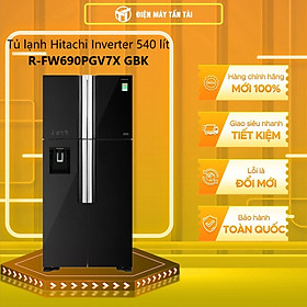 TỦ LẠNH HITACHI INVERTER R-FW690PGV7X(GBK) - Hàng chính hãng
