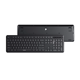 Bàn phím không dây dùng cho máy tính + laptop màu đen Ugreen 85050 - Hàng chính hãng
