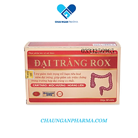 Combo 2 Hộp Đại Tràng Rox HDPHARMA thảo dược giảm viêm đại tràng, rối loạn tiêu hóa - 30 viên (Đại Tràng Rox 30 viên)