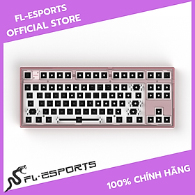 Bộ kit phím cơ FL-Esports MK870 Hotswap RGB switch xuôi, sẵn foam - Hàng chính hãng