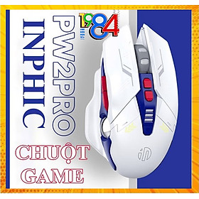 Chuột có dây INPHIC PW2PRO chuyên game thiết kế robot kèm theo đèn led RGB cực đẹp dành cho game thủ