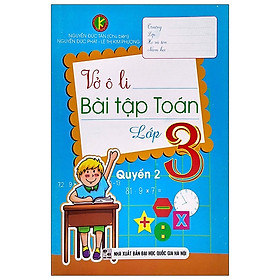 Vở Ô Li Bài Tập Toán Lớp 3 - Quyển 2