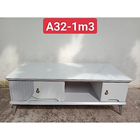 Mua Bàn trà sofa Tundo mặt đá nhập khẩu màu trắng vân xám
