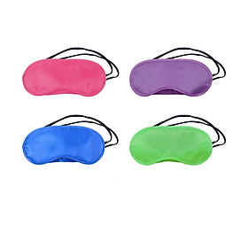 Mua Bộ 4 cái Bịt mắt ngủ (Được chọn màu) - Che mắt ngủ chống chói mắt  thoáng mát có quai thun mềm mại