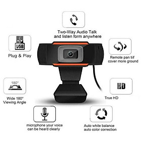 Mua Webcam học online kẹp máy tính cao cấp  có mic  gọi video sắc nét full HD 1080p