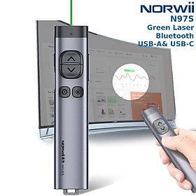 Mua Bút trình chiếu NORWii N97S kĩ thuật số LASER màu Xanh/Đỏ chuyên dùng cho màn hình LED/TV và màn chiếu.  Hàng Chính Hãng