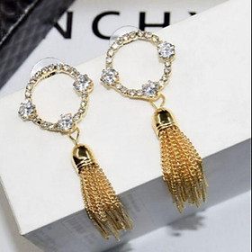 bông tai cao cấp xi vàng 18k- PK2510