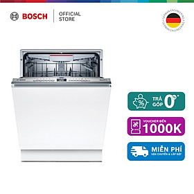 Máy Rửa Chén Bát Âm Toàn Phần 14 Bộ Bosch SMV4HCX48E - Series 4 (60cm) - Hàng chính hãng