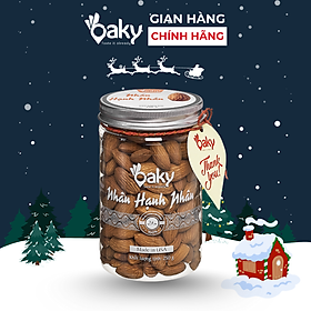 Hạt Hạnh Nhân Oaky 450g (Size Lớn) - Nhập Khẩu Mỹ, Ăn Vặt Healthy, Giàu Dinh Dưỡng Tự Nhiên