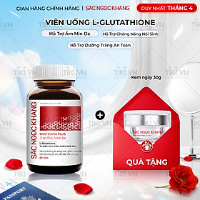 Viên Uống Sắc Ngọc Khang Dưỡng Trắng Sáng Da Whitening Plus 60 Viên