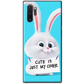 Ốp lưng dành cho Samsung Galaxy Note 10 Plus mẫu Thỏ cute