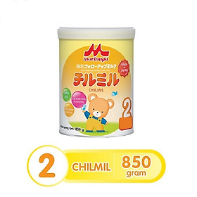 Hộp Sữa Bột Morinaga Chilmil Số 2 (850g) Dành cho trẻ từ 6 -36 tháng tuổi 