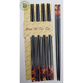 Mua Đũa Gỗ Mun Ghép Đồi Mồi Hình Vuông - Đồ Gỗ Thủ Công Mỹ Nghệ Cao Cấp Thương Hiệu Trường Sơn