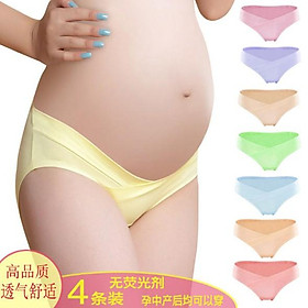 Quần Lót Bầu Cạp Chéo Cotton Spring