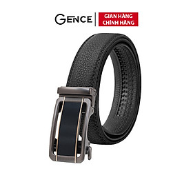 Thắt Lưng Da Nam Chính Hãng GENCE LG50 Chất Liệu Da Bò Cao Cấp Màu Đen