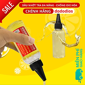 Dầu bôi trơn máy móc chống gỉ sét đa năng 60ml. Dầu tra xích, líp xe, vòng bi, động cơ, máy móc, bản lề, ổ khóa tiện lợi - Hàng chính hãng dododios