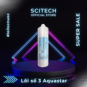 Bộ lõi máy lọc nước Natural Energy Water System by Scitech - Dùng cho máy lọc nước Nano Aquastar - Hàng chính hãng