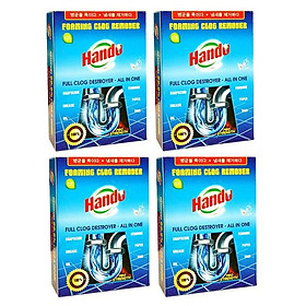 Bộ 8 Gói bột thông cống Hando 100g xuất khẩu cực mạnh