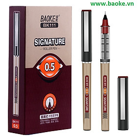 Hộp 12 cây Bút nước Baoke ngòi 0.5mm - BK111