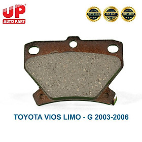 Má phanh bố thắng đĩa sau TOYOTA VIOS LIMO - G 2003-2006