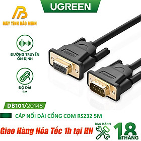 Cáp Nối Dài COM RS232 5m Ugreen 20145 Cao Cấp - Hàng Chính Hãng