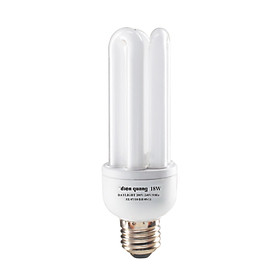 Đèn Compact Điện Quang ĐQ-CFL-3U-T4-18W-DL-E27