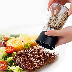Mua  HÀNG LOẠI I  Dụng cụ xay tiêu  lọ xay tiêu  cối xay tiêu lưỡi sắc bén  chai thủy tinh trong suốt