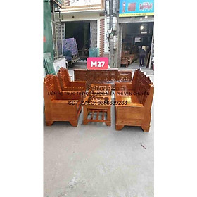 Mua Bàn ghế phòng khách mẫu M27 gỗ Sồi Nga