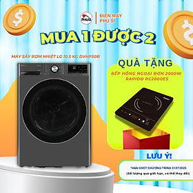 Mua Máy sấy bơm nhiệt LG DVHP50B 10 kg Inverter - Hàng chính hãng (Chỉ giao HCM)