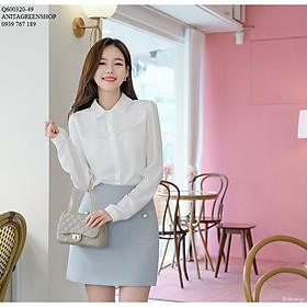 Q600320 SET ÁO PHỐI CHÂN VÁY CHỮ A