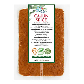 Bột Gia Vị Cajun Thương Hiệu Hava Foodies Gói 100g – Cajun Spice